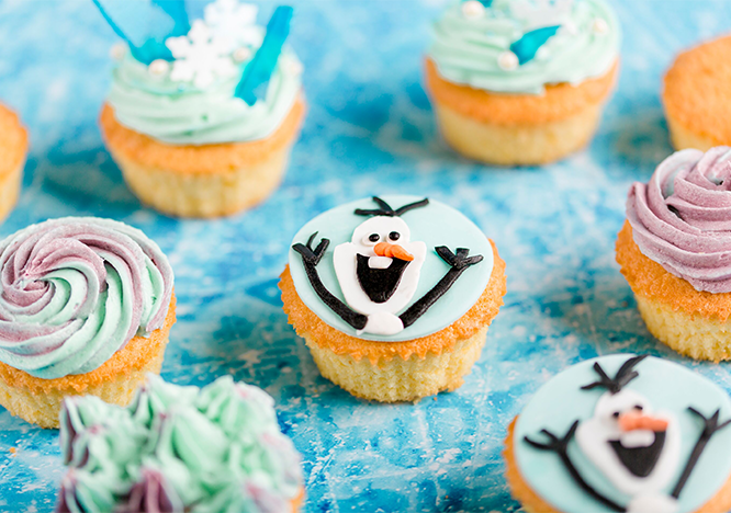 Tupperware Frozen Cupcakes 