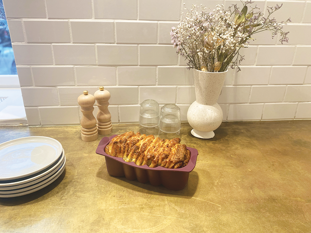 Tupperware Pull apart hvitløksbrød med ost Pull apart bread